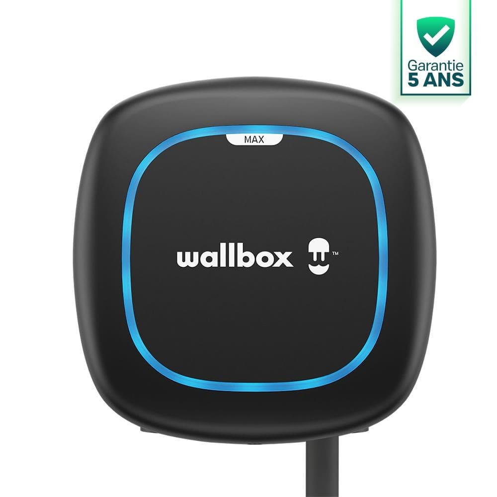 Borne de recharge Wallbox Pulsar Max avec câble attaché